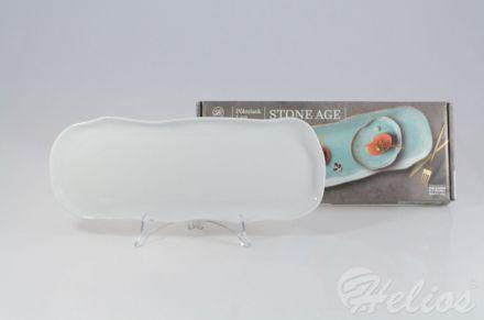 Taca 35 cm - STONE AGE / Biały - zdjęcie główne
