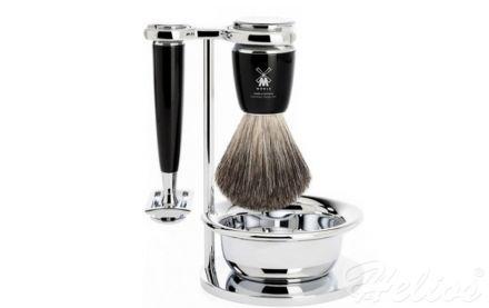 Zestaw do golenia MUHLE Rytmo - Czarny, żyletka (S81M226SSR) - zdjęcie główne