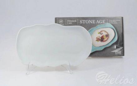 Półmisek 35 cm - STONE AGE / Biały - zdjęcie główne