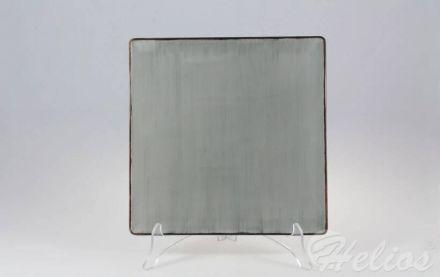Talerz kwadratowy 25,5 cm - 6591Ł Ankara (szary) - zdjęcie główne