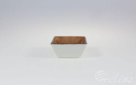 Salaterka kwadratowa 8,5 cm - 6591A Classic (brązowy) - zdjęcie główne