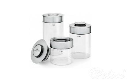 Zestaw 3 pojemników na żywność / stal. pokr. - AMBIENTE (983M) - zdjęcie główne