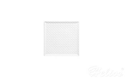 Talerz płytki / kwadratowy 11 cm - MARRAKESZ (biały) - zdjęcie główne