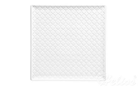 Talerz płytki / kwadratowy 30,5 cm - MARRAKESZ (biały) - zdjęcie główne
