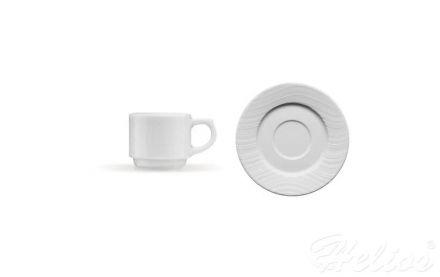 Filiżanka 80 ml ze spodkiem - RIVER (02RV01000W01) - zdjęcie główne