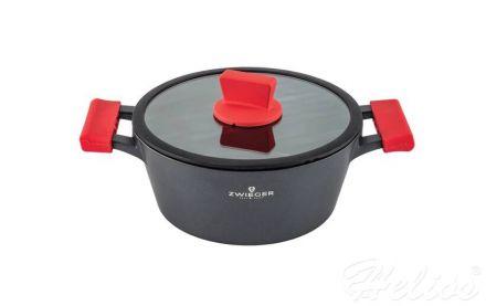 Garnek z pokrywką 20 cm - OBSIDIAN - zdjęcie główne