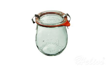 Słoiki z pokrywką, uszczelką i 2 zapinkami / 220 ml - WECK Tulip (WE-762-60PUZ) - zdjęcie główne