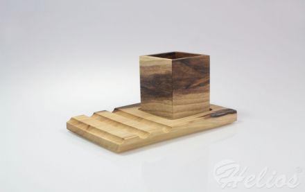 Drewniany przybornik na biurko (KODA-03) - zdjęcie główne