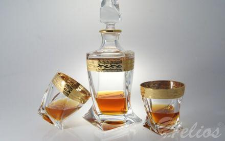 Komplet do whisky - QUADRO RICH GOLD (whisky set 1+6) - zdjęcie główne
