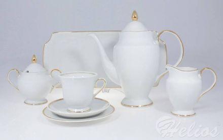 Zestaw do kawy dla 6 osób / 22 części - G067 ASTRA Złota Wstęga - zdjęcie główne
