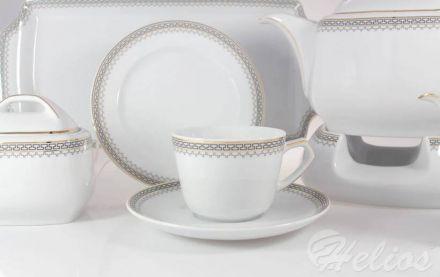 Zestaw do herbaty dla 6 os./ 23 części - 8051 PUŁASKI Grecka droga - zdjęcie główne