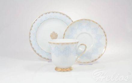 Zestaw kawowy dla 6 osób / 18 części - G684 ASTRA Królewski błękit - zdjęcie główne