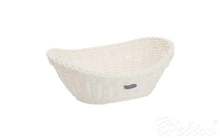 Kosz owalny do pieczywa 23,5 cm - Biały (02096110101) - zdjęcie główne