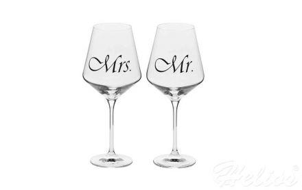 Kieliszki do wina 550 ml - Mr&Mrs/ Avant-Garde DECO - zdjęcie główne