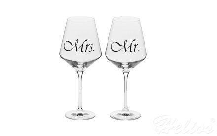 Kieliszki do wina 550 ml - Mr&Mrs/  Avant-Garde DECO - zdjęcie główne