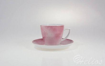 Filiżanka 350 ml ze spodkiem - 7560 KOSMOS Różowy - zdjęcie główne