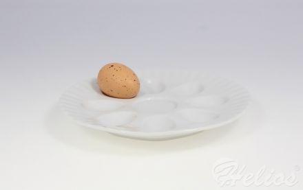 Półmisek na jajka 21 cm - C000 IWONA Biała - zdjęcie główne