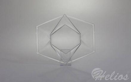 Talerz kryształowy 22 cm - ORIGAMI (CZ999429) - zdjęcie główne