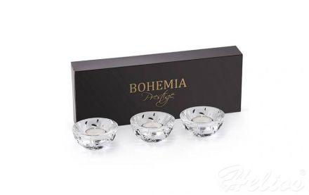 Komplet świeczników kryształowych / 3 szt. (802473/3) - zdjęcie główne