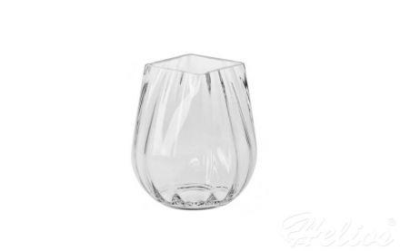 Wazon optyk pionowy 25,5 cm / Bezbarwny (D058) - zdjęcie główne