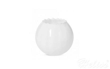 Wazon optyk pionowy 15,5 cm - Home&Living / Biały (D059) - zdjęcie główne