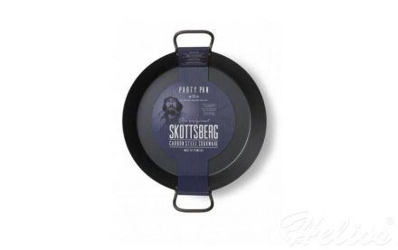 Patelnia Wok z rączkami ze stali węglowej 38 cm - zdjęcie główne