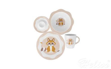 Zestaw naczyń dla dzieci - CALINECZKA /W048 Szop - zdjęcie główne