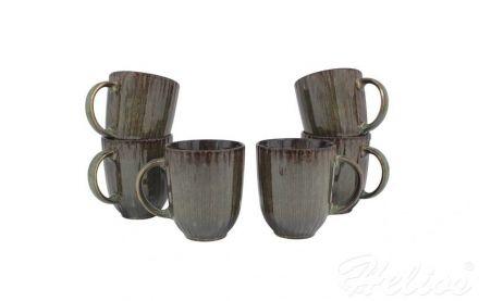 Zestaw kubków dla 6 osób - STONEWARE S010T Jade (Daisy) - zdjęcie główne