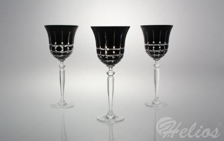 Kieliszki kryształowe do wina 240 ml - BLACK (421 KR3) - zdjęcie główne