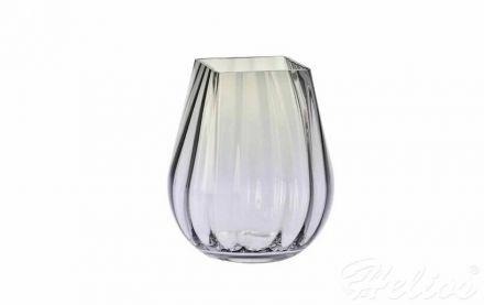 Wazon optyk pionowy 25,5 cm / Dymny-niebieski (D058) - zdjęcie główne