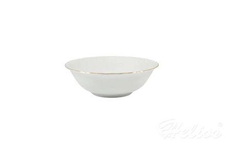 Salaterka okrągła 17 cm - 3604 ROCOCO Złoty pasek - zdjęcie główne