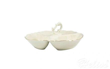 Kabaret z uchwytem / trójdzielny - Bernadotte Ivory Gold (240399) - zdjęcie główne