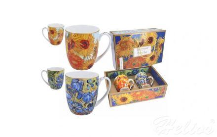 Kubki 400 ml - 2 szt. - V. van Gogh / Słoneczniki i Irysy (830-7220) - zdjęcie główne