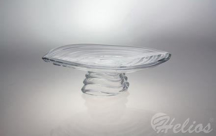 Talerz kryształowy na nodze - WAVE (410953148) - zdjęcie główne