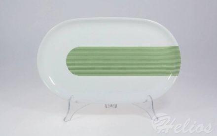 MIX & MATCH / NEW ATELIER: Półmisek owalny 33 cm - GREEN (G088) - zdjęcie główne