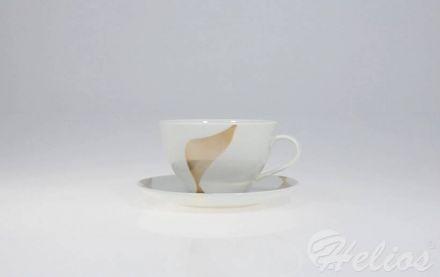 Filiżanka 0,40 l ze spodkiem - OLYMPIA / Chantal złota - zdjęcie główne