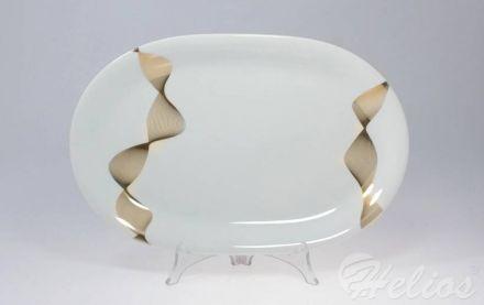 Półmisek owalny 33 cm - OLYMPIA / Chantal złota - zdjęcie główne