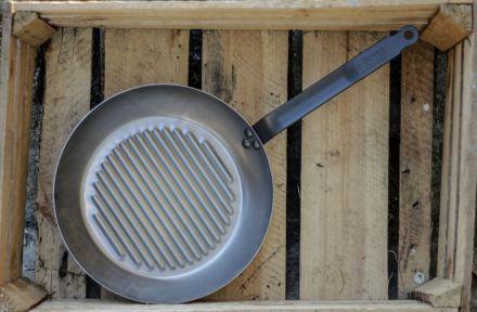 Patelnia grilowa, okrągła 30 cm - CARBON PLUS (D-5530) - zdjęcie główne