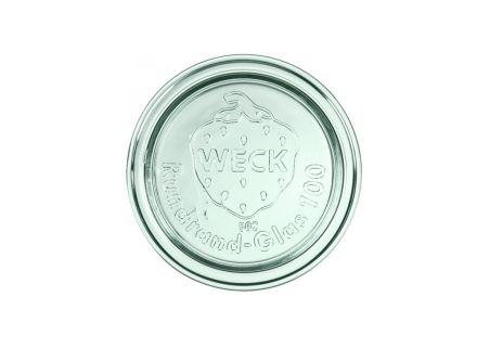 Pokrywka szklana do słoików 100 mm - WECK (WE-100) - zdjęcie główne