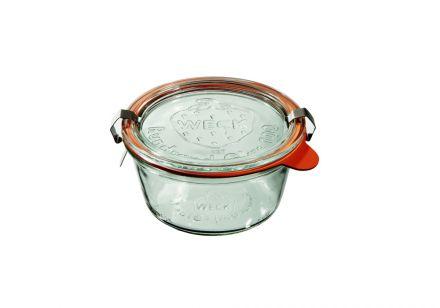 Słoiki z pokrywką, uszczelką i 2 zapinkami / 290 ml - WECK Mold (WE-740-100PUZ) - zdjęcie główne