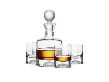 Prezentowy zestaw do whisky 1+4 - Perfect Serve / Golf (KP-1621) - zdjęcie główne