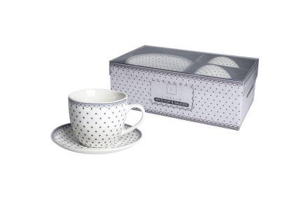 Filiżanki 250 ml ze spodkiem 2 szt. / CR2-105 - zdjęcie główne