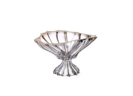 Misa kryształowa na nodze 33 cm - PLANTICA Gold Rim (524622) - zdjęcie główne