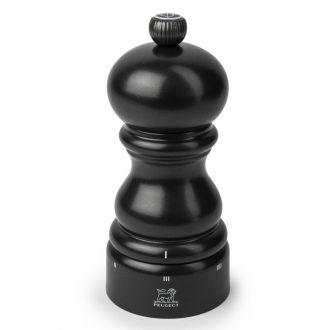Młynek do soli kamiennej 12 cm - PARIS satynowa czerń, u-sel. (PG-4189200) - zdjęcie główne