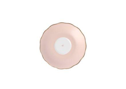 Spodek 14 cm / małe kółko - G911 ALASKA Circus Pink + Filiżanka 0,17 l - G911 ALASKA Circus Pink + Pudełko ĆMIELÓW / dedykowane filiżankom z serii Alaska - zdjęcie główne