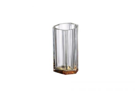 Wazon kryształowy 25 cm - Bazalt Amber bottom (127068) - zdjęcie główne
