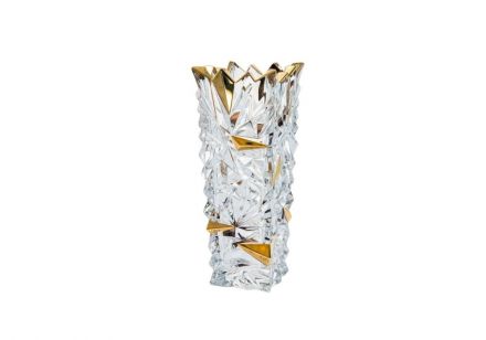 Wazon kryształowy 30,5 cm - Glacier Gold (023509) - zdjęcie główne