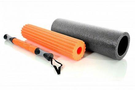 Wałek treningowy do masażu Foam Roller 3w1 - FS105 - zdjęcie główne