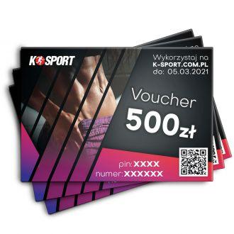Karta podarunkowa 500 zł K-SPORT - zdjęcie główne