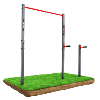 Drążek+poręcze do podciągania zewnętrzny ogrodowy-uchwyt na worek street workout KSOZ002 - zdjęcie główne